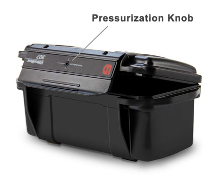 SHBC Smoker Smell Proof Container 8 Inch-The Stash Box Waterproof/Odor Resistant/Lockable Security Lid/Fits Pax 2/ Grinder/Containers -More Smoking Accessories Travel, Hidden and Storage
