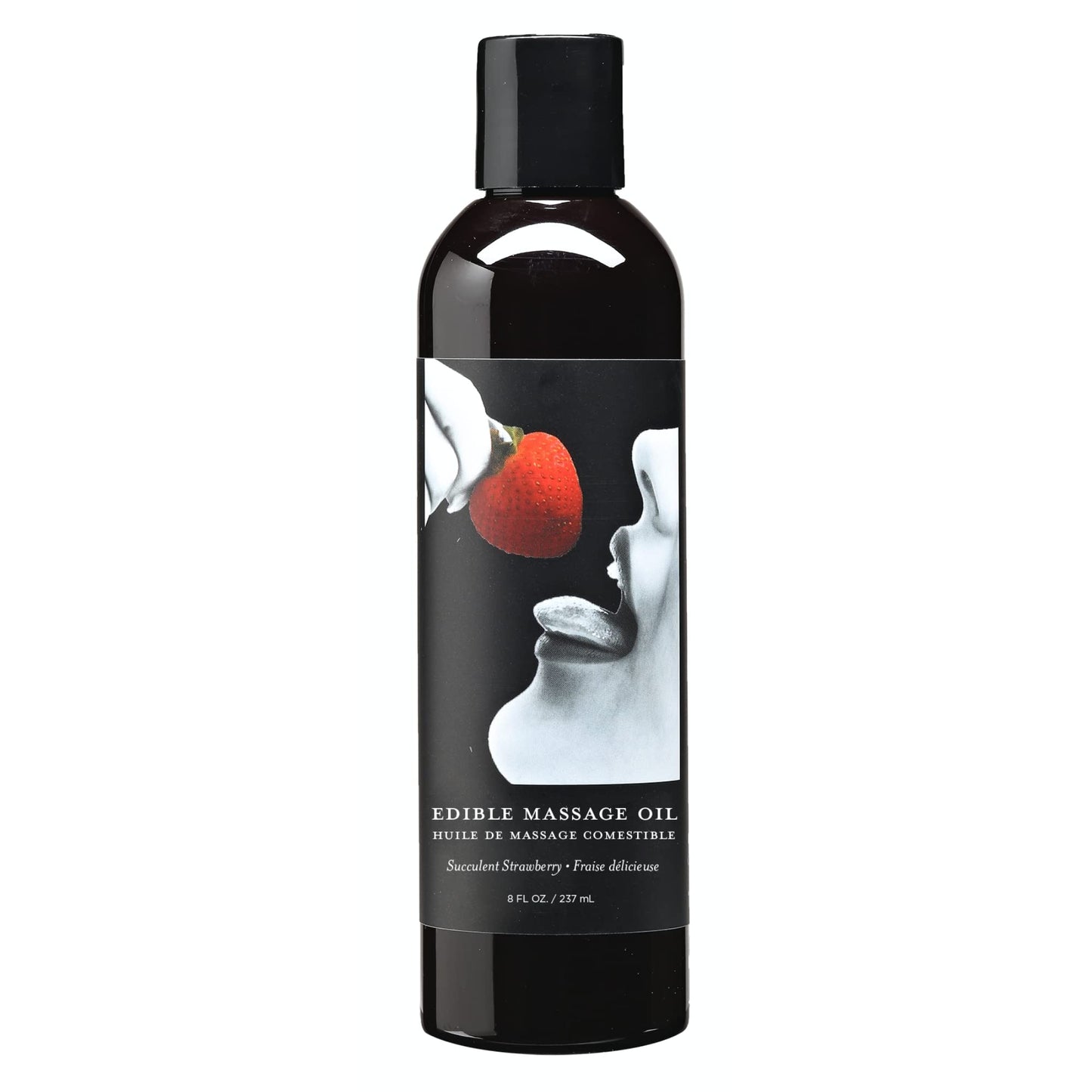 Earthly Body Edible Massage Oil - Hemp Seed, Almond, Grapeseed, Apricot & Vitamin E Oil - Vegan & Cruelty Free