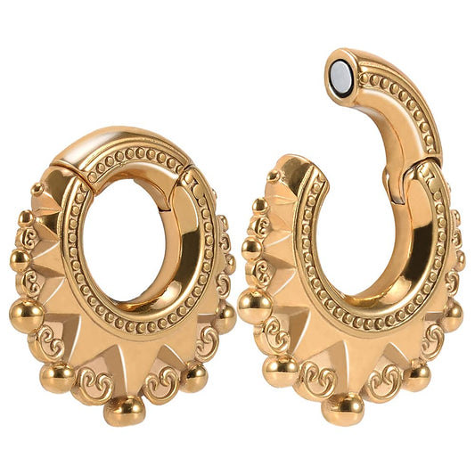 0g(8mm) Stainless Steel Ear Hanger Weight for Stretching Ear Lobe Women Men Dangle Plugs Tunnels Body Piercing Jewelry Kit