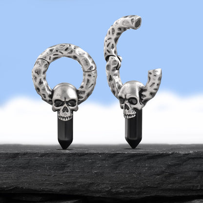 1 Pair 2g Ear Weights For Stretched Ears Heavy 6mm Ear Gauge Plug Tunnels Expander Piercing Earrings Dangle Gauge Hanger Earrings Jewelry