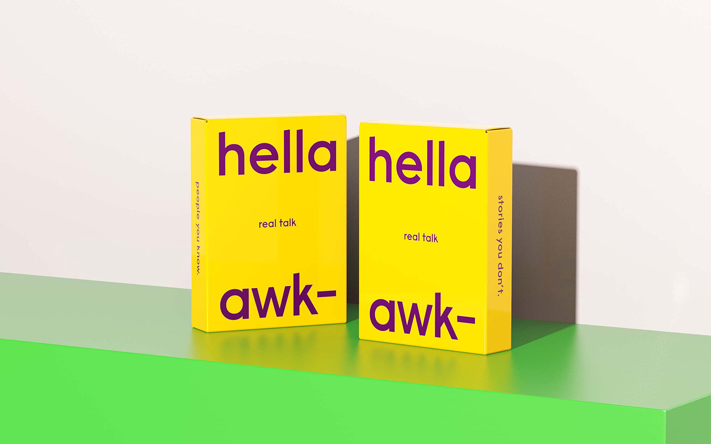 Hella Awkward Card Game - 140 Deep Conversation Icebreakers for Couples and Friends!