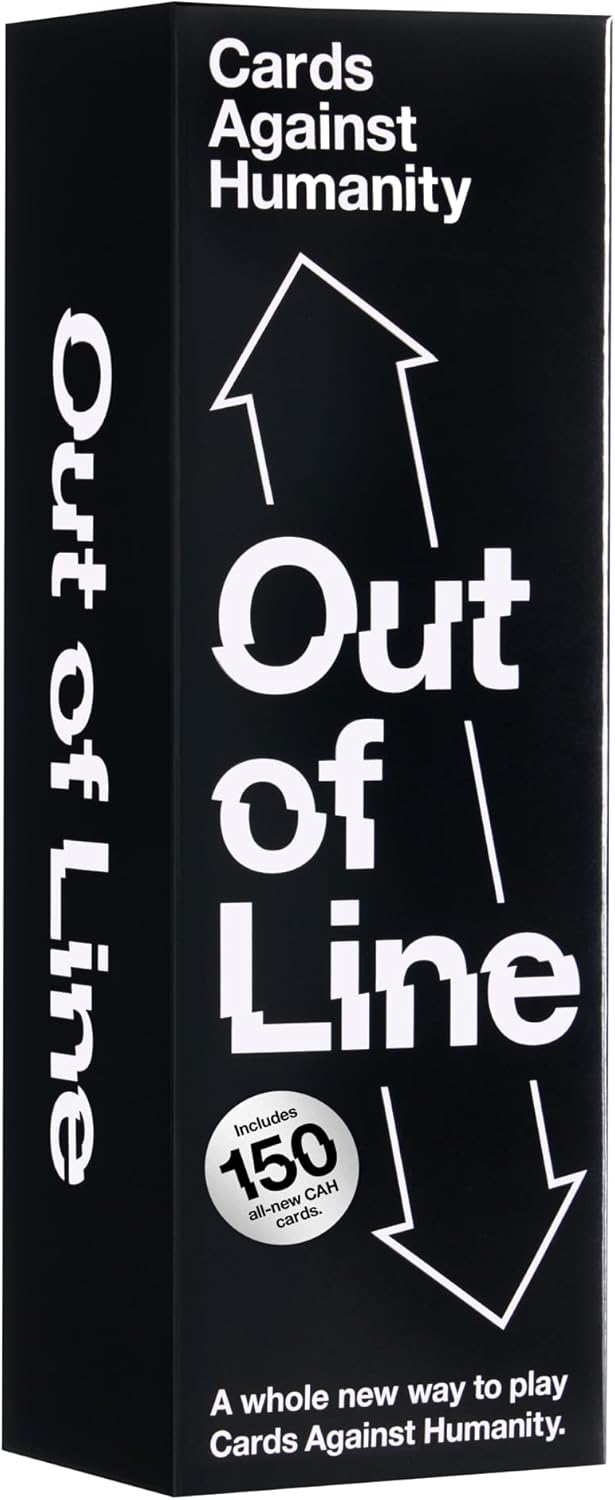 Cards Against Humanity: Out of Line • A Whole New Way to Play + 150 All-New Cards • Newest Expansion for 2024