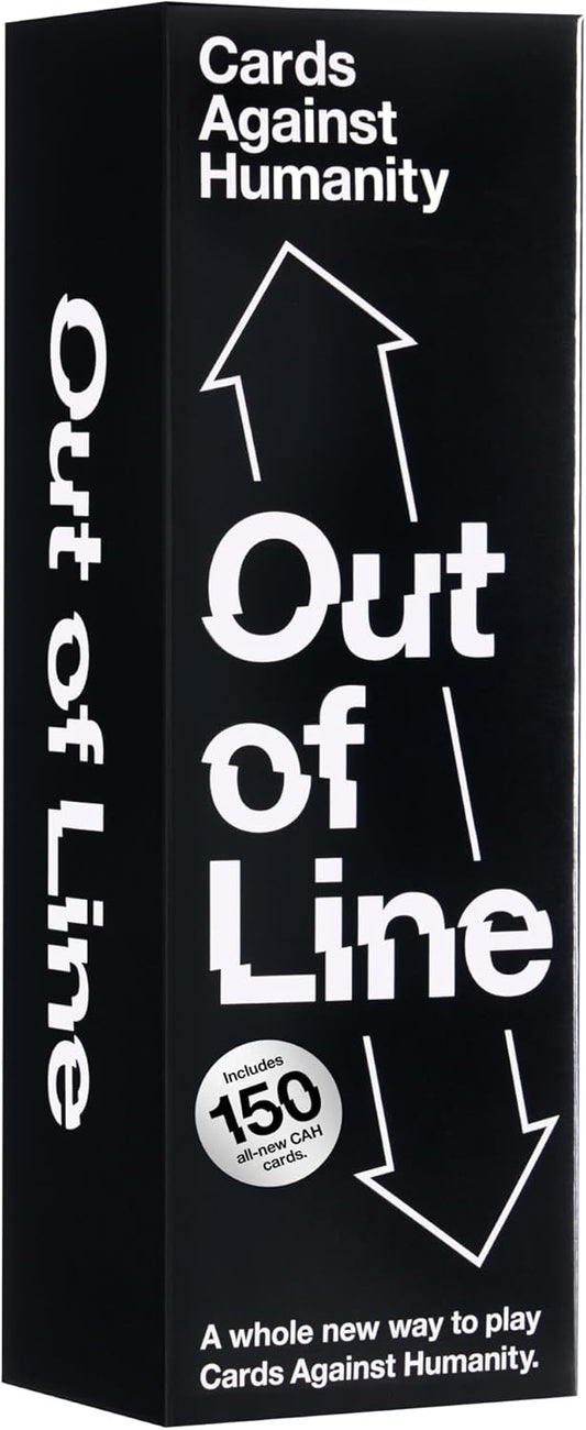 Cards Against Humanity: Out of Line • A Whole New Way to Play + 150 All-New Cards • Newest Expansion for 2024