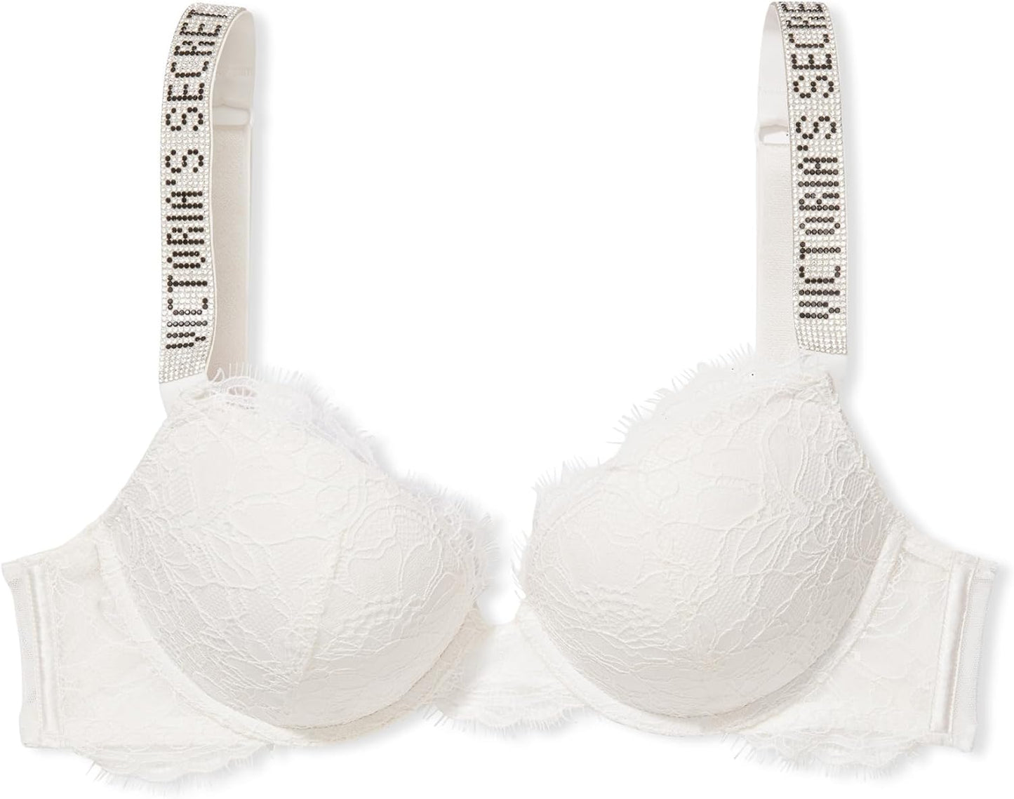 Victoria's Secret Very Sexy Push Up Bra, Adds 1 Cup, Shine Strap, Bras for Women (32A-38DD)