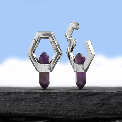 1 Pair 2g Ear Weights For Stretched Ears Heavy 6mm Ear Gauge Plug Tunnels Expander Piercing Earrings Dangle Gauge Hanger Earrings Jewelry