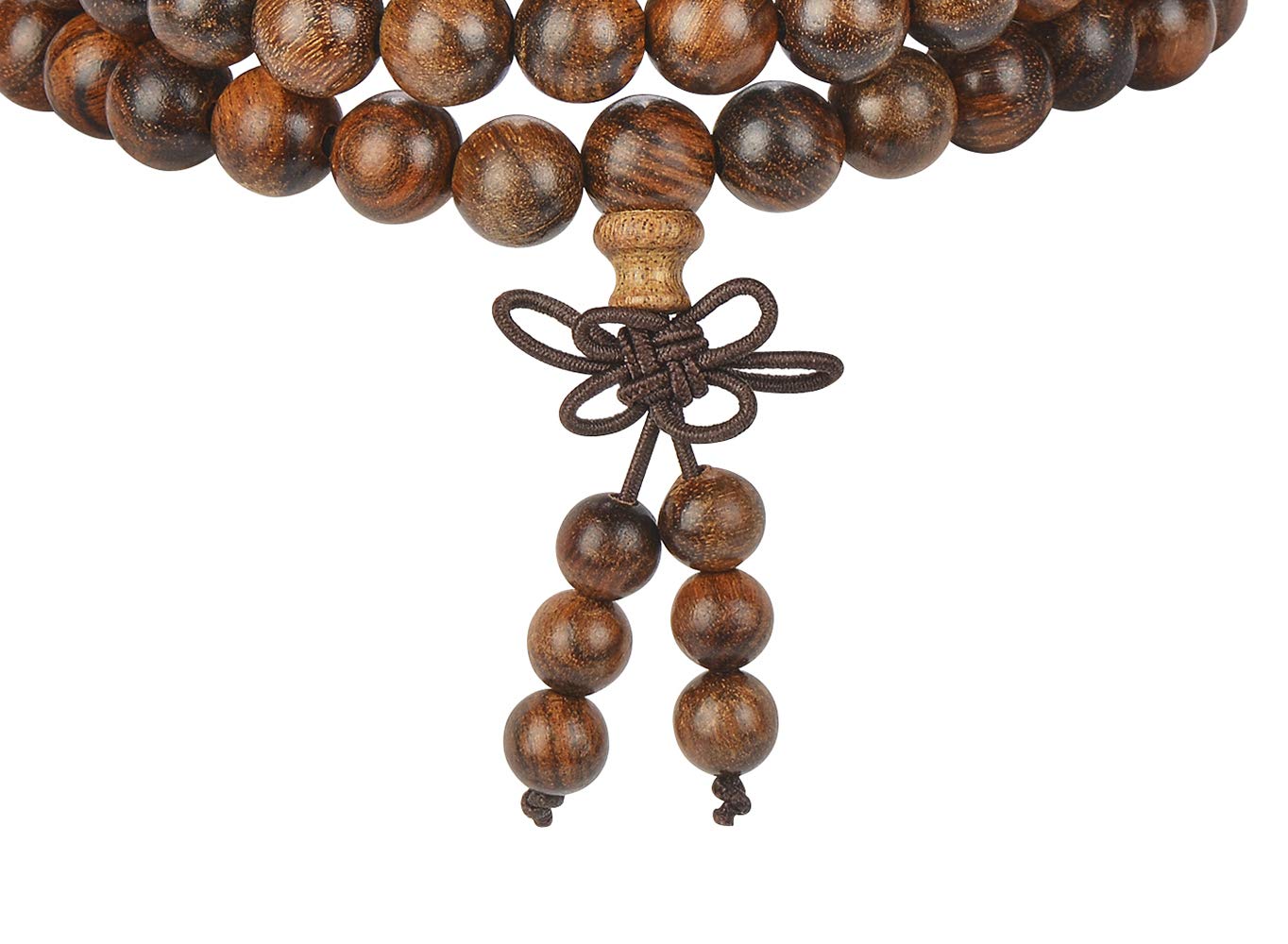 Mala Beads Bracelet 108 8mm Prayer Meditation Sandalwood Elastic…