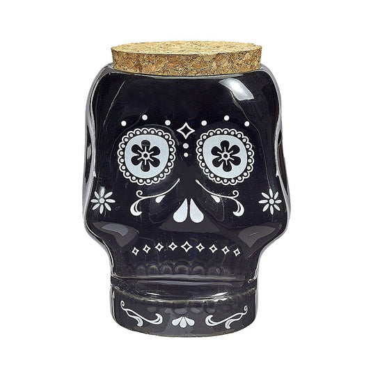 FASHIONCRAFT Skull Stash Jar - White