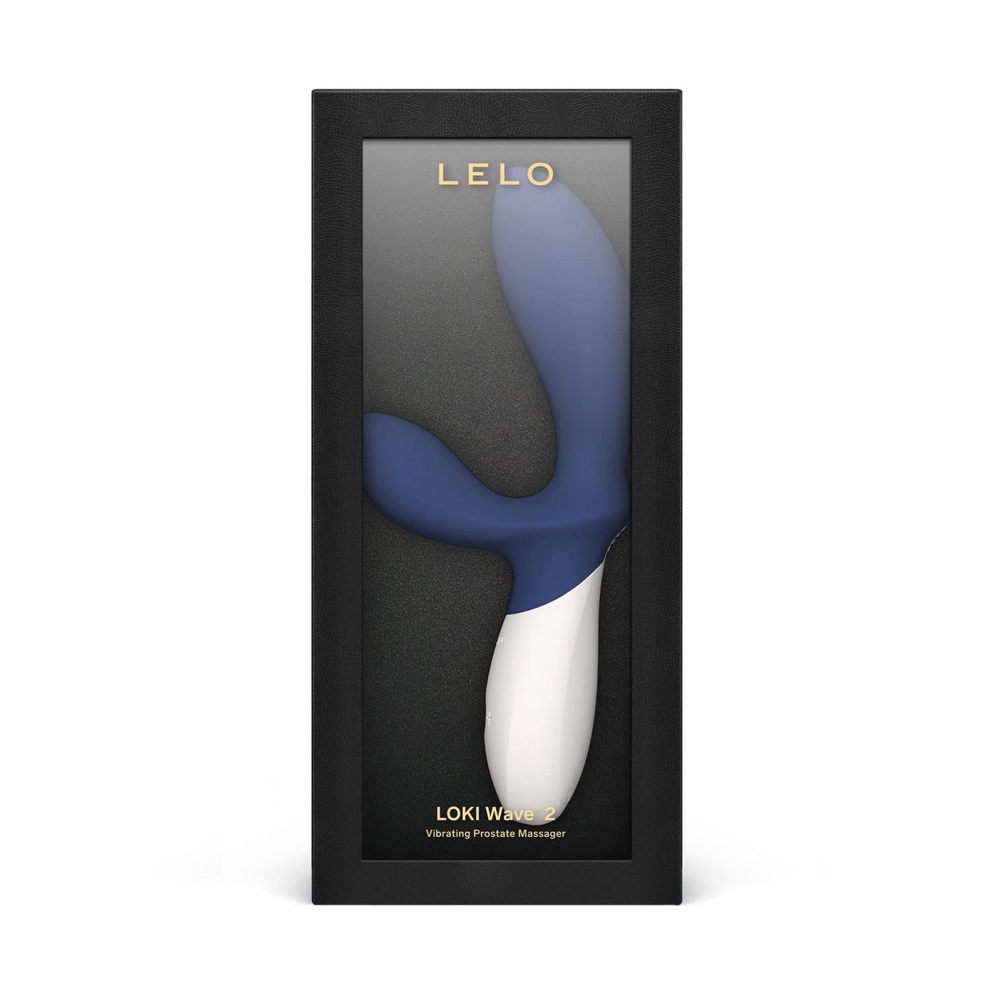 LELO Loki Wave 2 Vibrating Male Prostate Massager Anal Sex Toys with 12 Pleasure Settings Vibrating Anal Plug for Men, Male Sex Toys, Anal Sex Toys with Waterproof Design, Male Sex Toy, Black