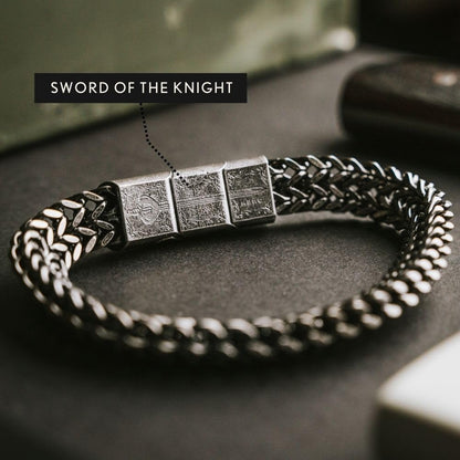 iHeartDogs Hero Company Link Bracelet for Men Helps Pair Military Veterans with a Companion Dog