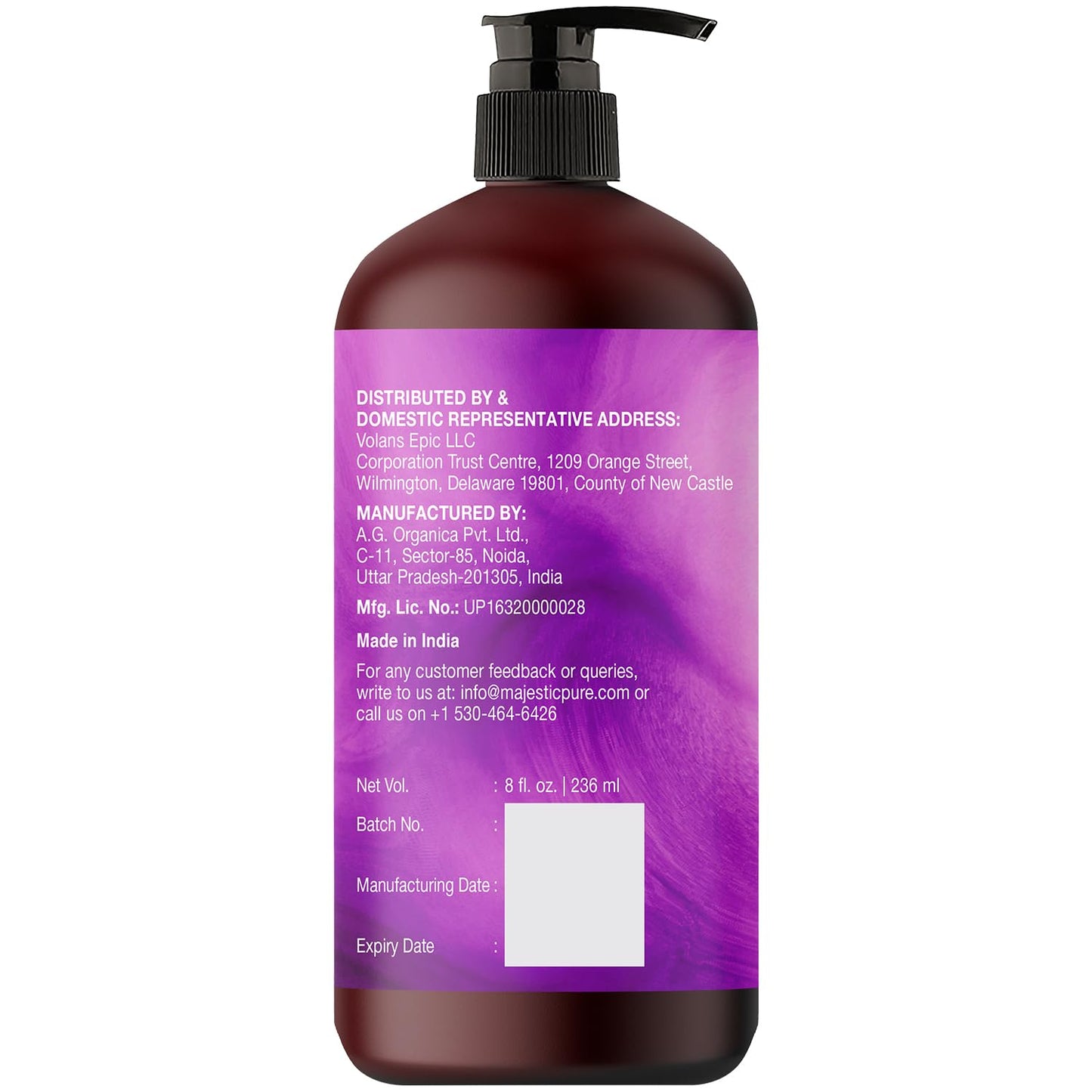 MAJESTIC PURE Arnica Sore Muscle Massage Oil for Massage Therapy - Natural Oil with Lavender and Chamomile Essential Oils - Multipurpose Instant Absorption Full Body Massage Oil - 8 fl. oz.