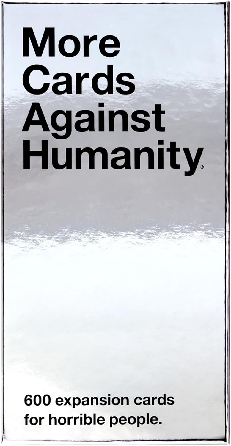 More Cards Against Humanity • 600-card Expansion • Includes The Best Cards from The Red Box, Blue Box, and Green Box