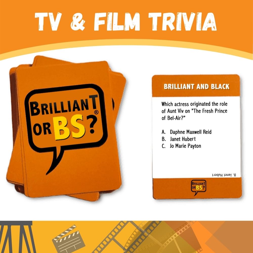 Brilliant or BS? - A Trivia Game for Know-it-Alls and Big Fat Liars - Fun Bluffing Trivia Game for Friends & Family