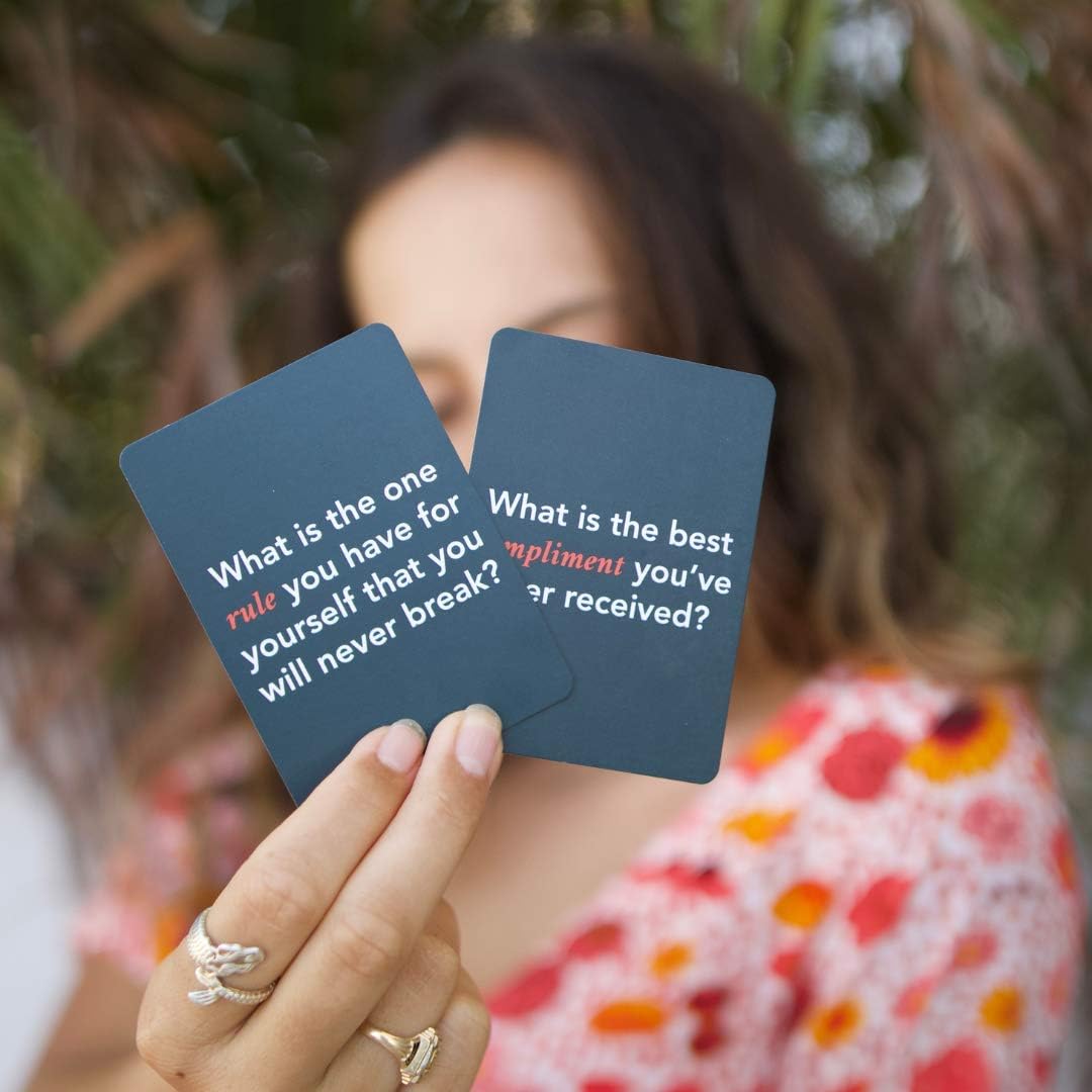 FLUYTCO Love Lingual Couples Card Game for Adults | Fun Couples Games for Date Night Ideas | Intimacy Card Game for Boyfriend and Girlfriend | Newlywed & Marriage Game for Couples to Reconnect