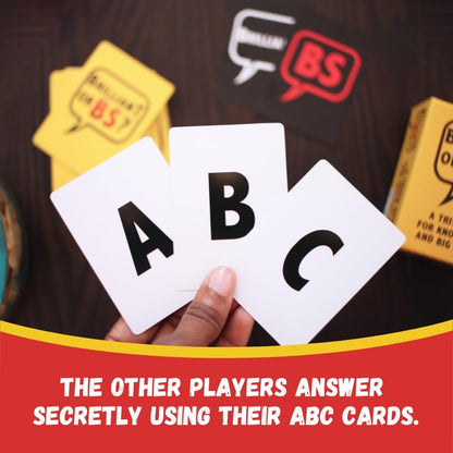 Brilliant or BS? - A Trivia Game for Know-it-Alls and Big Fat Liars - Fun Bluffing Trivia Game for Friends & Family