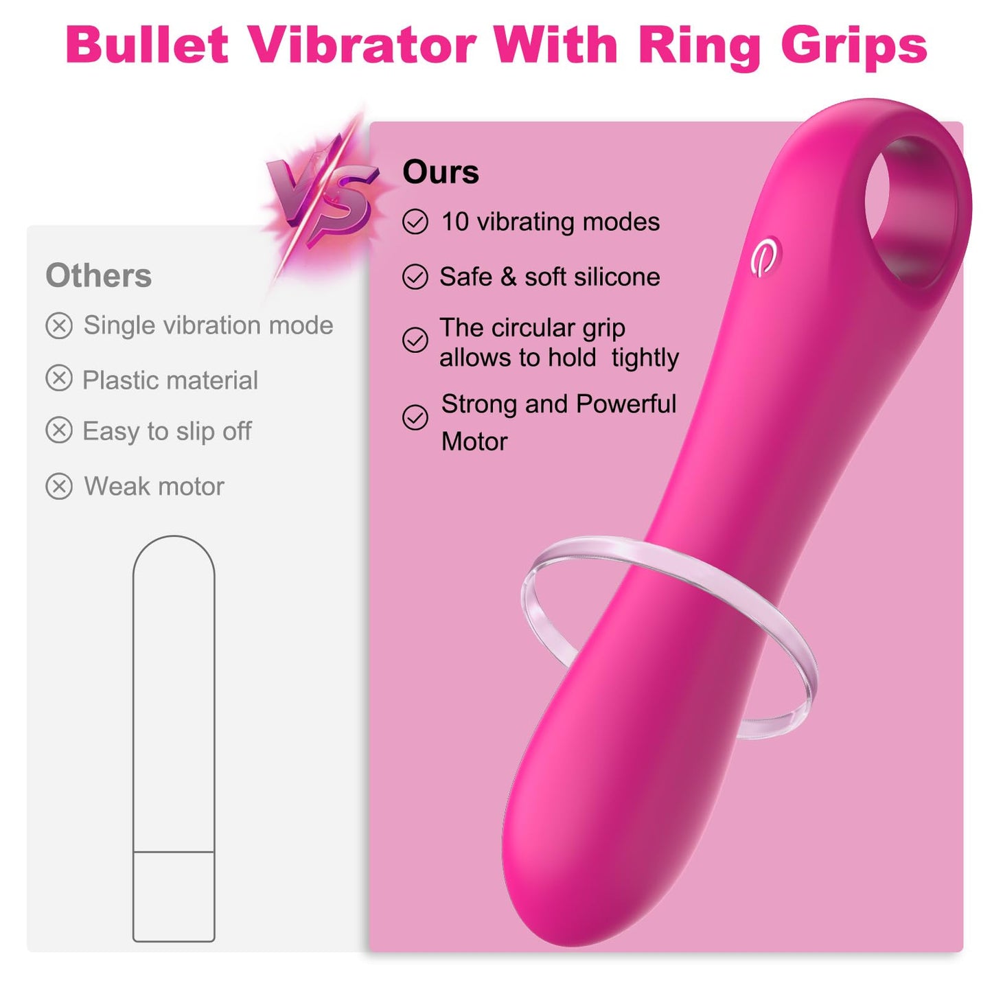 Women Sex Toys - Female Sex Toys with 10 Vibration Modes, Mini Vibrator Bullet with Lipstick Shape for G Spot Clitoral Stimulation, Discreet & Portable for Travel, Adult Sex Toys & Games(Green)