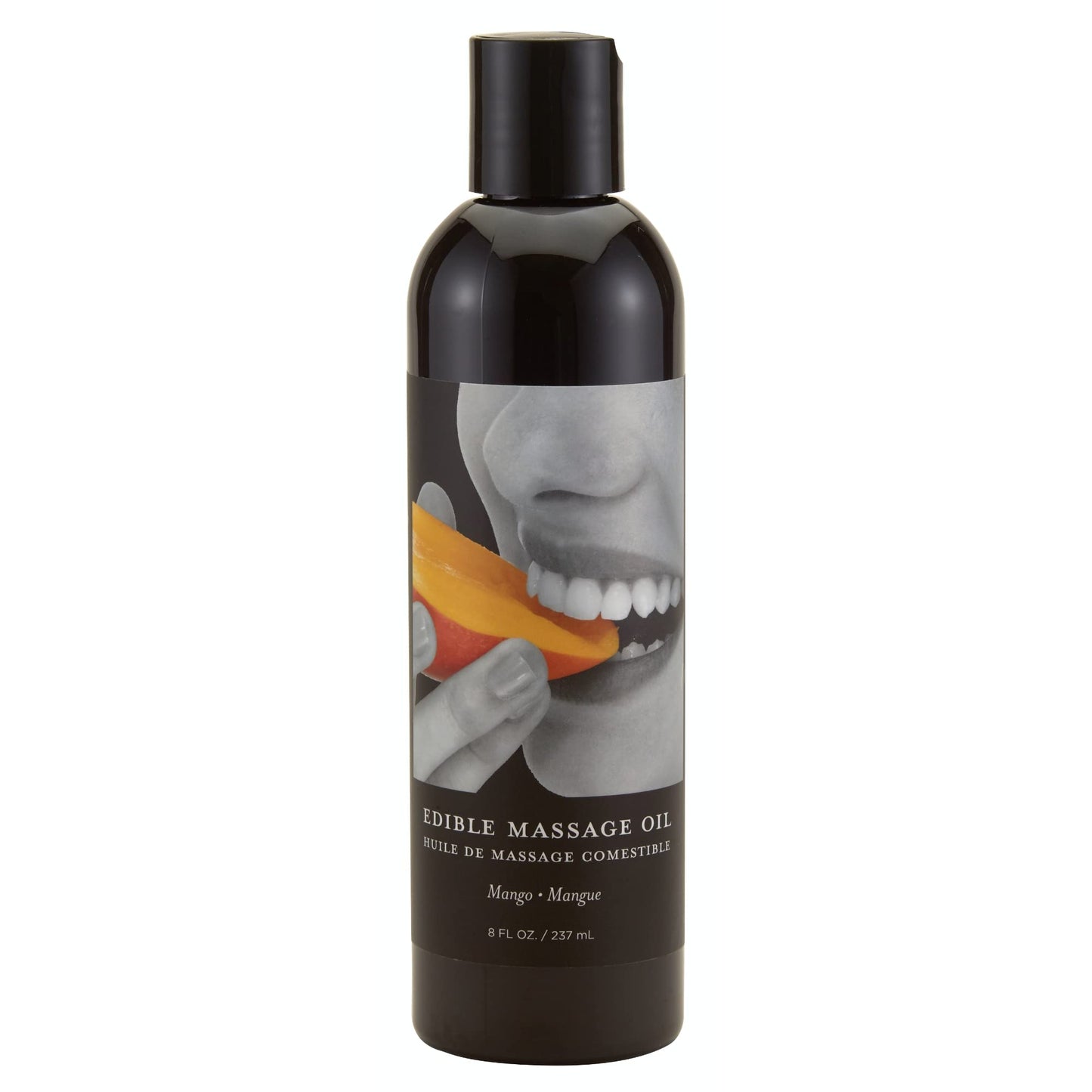 Earthly Body Edible Massage Oil - Hemp Seed, Almond, Grapeseed, Apricot & Vitamin E Oil - Vegan & Cruelty Free