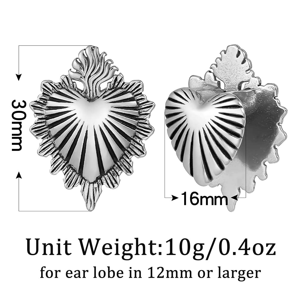 Casvort 2 PCS Hypoallergenic 316 Stainless Steel Hot 00g 2g Ear Hangers Heavy/Light Weights Saddle Weights Ear Gauges Body Jewelry Women Piercing Plugs for Lobe Pair Selling