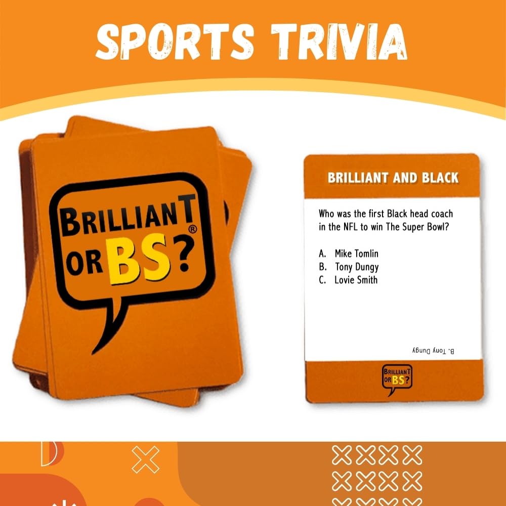 Brilliant or BS? - A Trivia Game for Know-it-Alls and Big Fat Liars - Fun Bluffing Trivia Game for Friends & Family