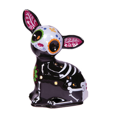 Scentsationals Day of The Dead Collection - Scented Wax Cube Warmer - Wax Fragrance Melter - Skull Wickless Electronic Home Air Freshener Gift (Dia de Los Muertos)