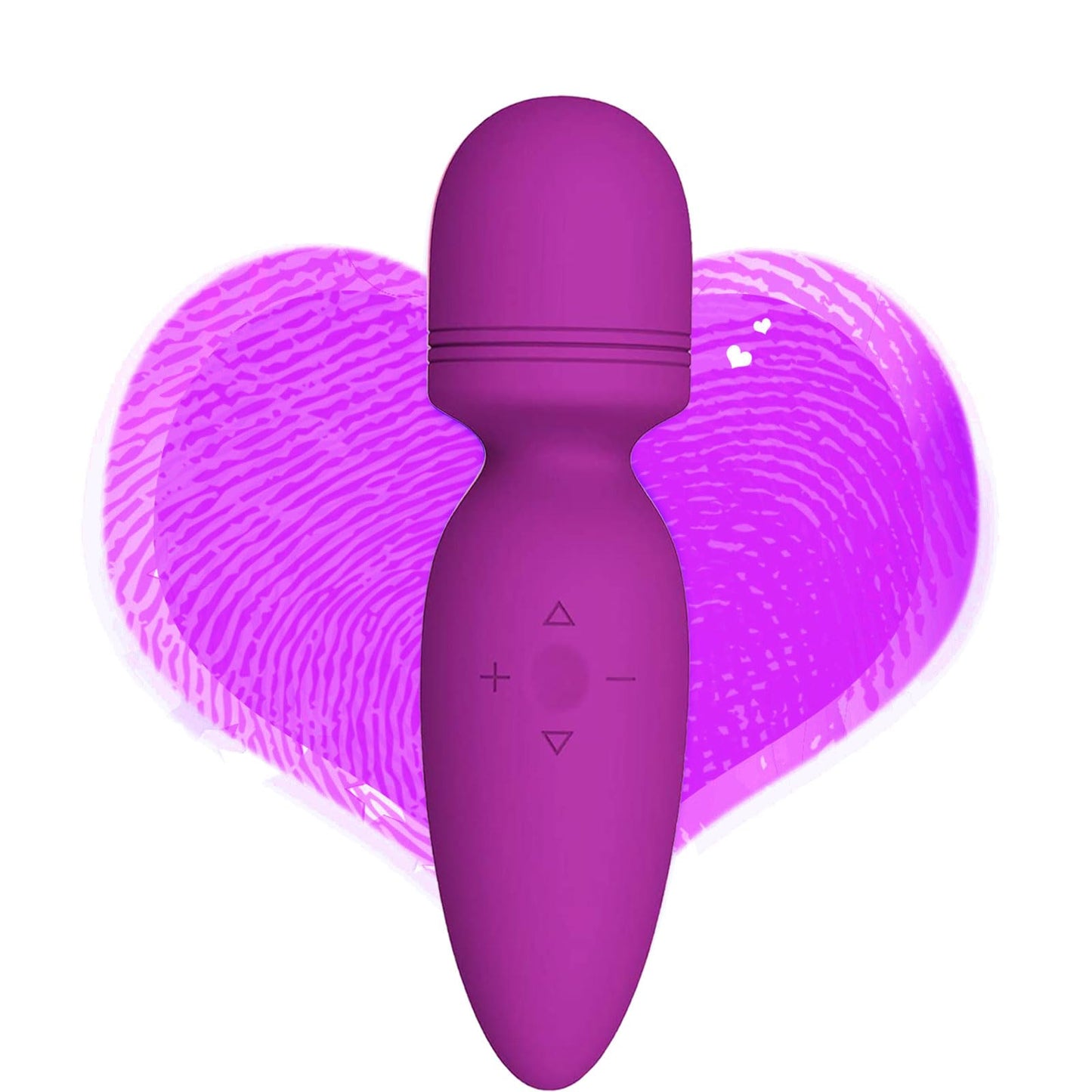 Mini Massager,Small Cordless Handheld Massager with 10 Quiet Vibration Modes, Personal Handheld Rechargeable Massager for Neck Shoulder Back Body [4.35 * 1.18 inches]