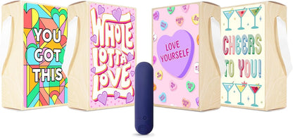 plusOne Bullet Vibrator for Women, Mini Vibrator Made of Body-Safe Silicone, Fully Waterproof, USB Rechargeable, Personal Massager with 10 Vibration Settings, Purple