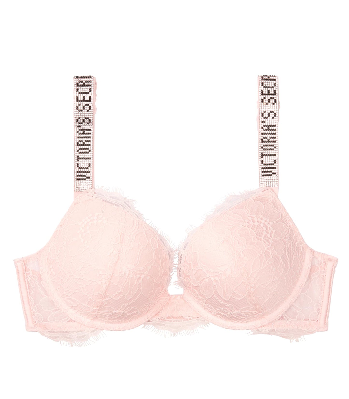 Victoria's Secret Very Sexy Push Up Bra, Adds 1 Cup, Shine Strap, Bras for Women (32A-38DD)