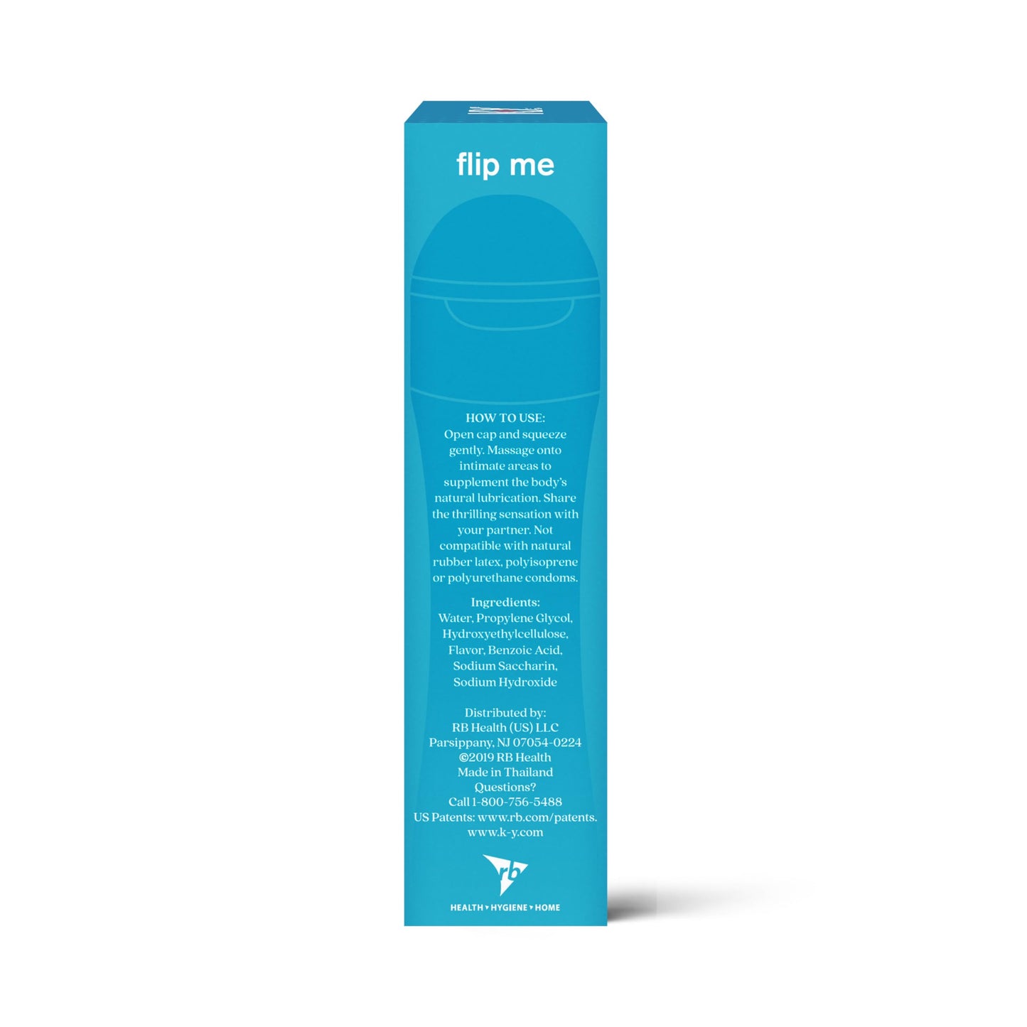 K-Y Tingling Water Based Lube, Sensorial Personal Lubricant, 1.69 fl oz