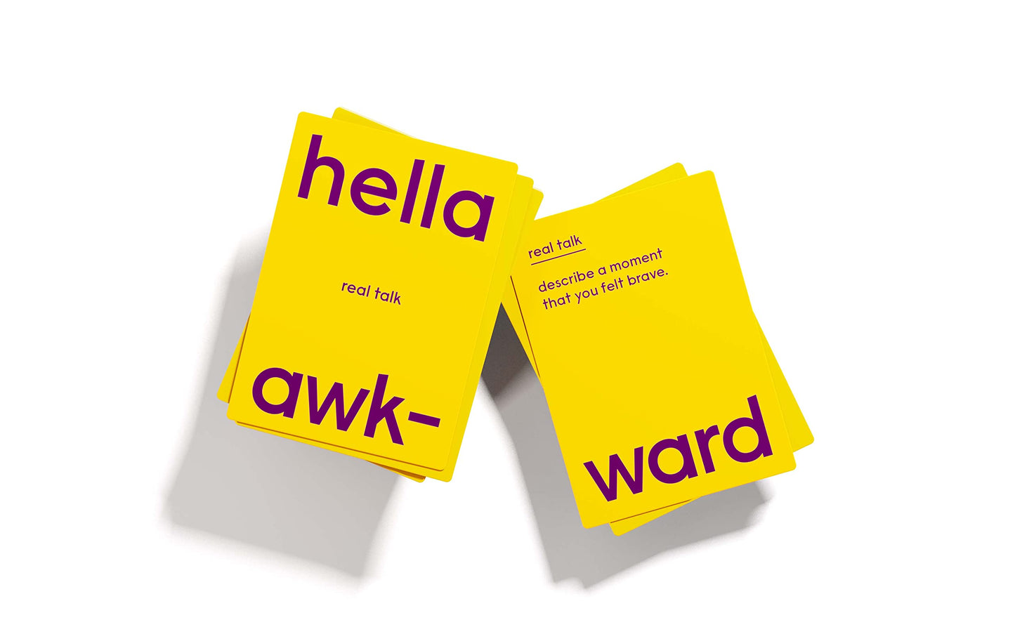 Hella Awkward Card Game - 140 Deep Conversation Icebreakers for Couples and Friends!