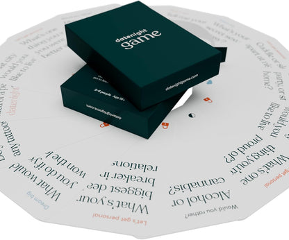 DATE NIGHT Card Games - Engaging Card Game for Adult Couples and Friends | Fun Icebreakers and Meaningful Conversations for Special Occasions