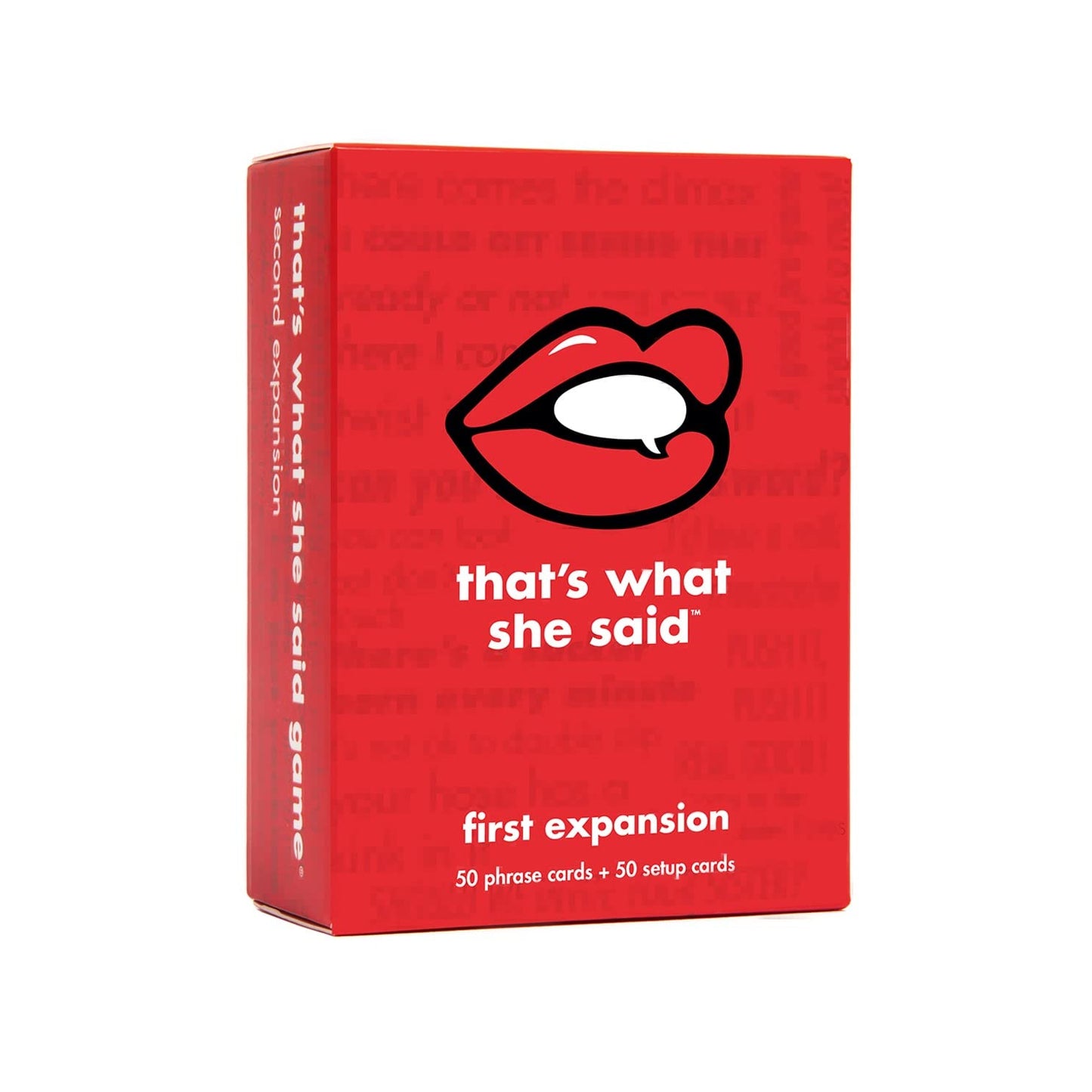 That's What She Said Game - The Hilariously Twisted Party Game | Ages 17+ Rated Game