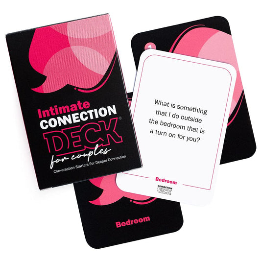 Card Game for Couples - Connecting and Revealing Questions to Ignite A Deeper Relationship - Perfect for Anniversary, Date Night & More (100 Cards)