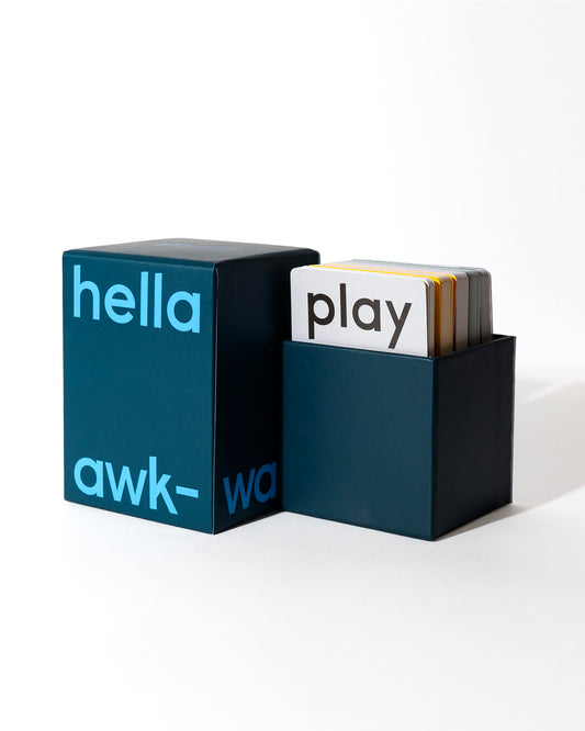 Hella Awkward Card Game - 140 Deep Conversation Icebreakers for Couples and Friends!