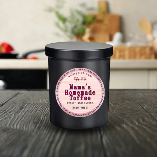 Mama's Homemade Toffee Vegan Candle