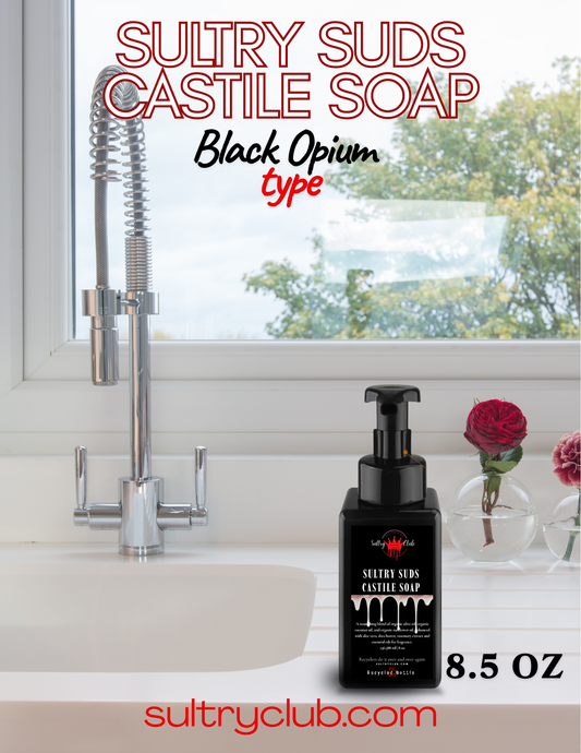Sultry Suds™ Vegan Foaming Soap (YSL Black Opium type)