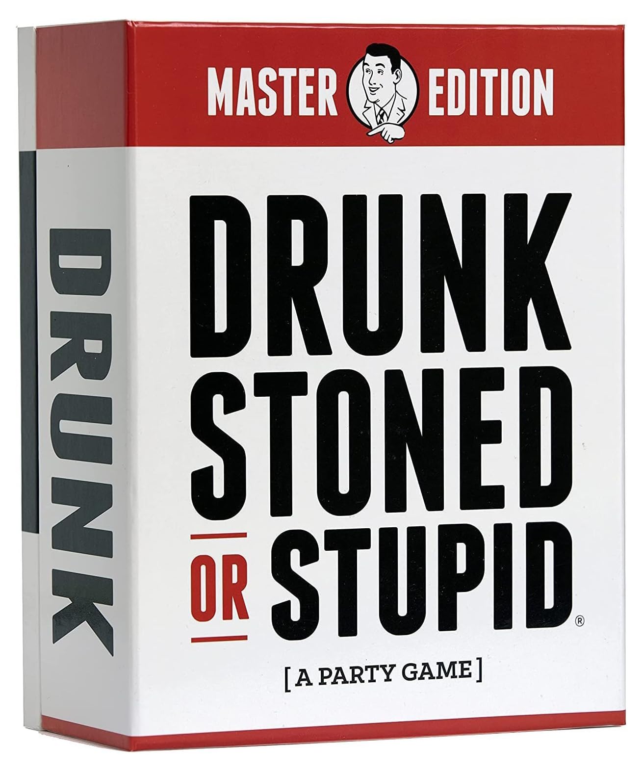 DSS Games Drunk Stoned or Stupid Master Edition | A Party Game for Friends | Party Card Games with 550 Prompt Cards | Fun Card Games for Adults Game Nights, Gatherings, & Parties | Ages 17 Up