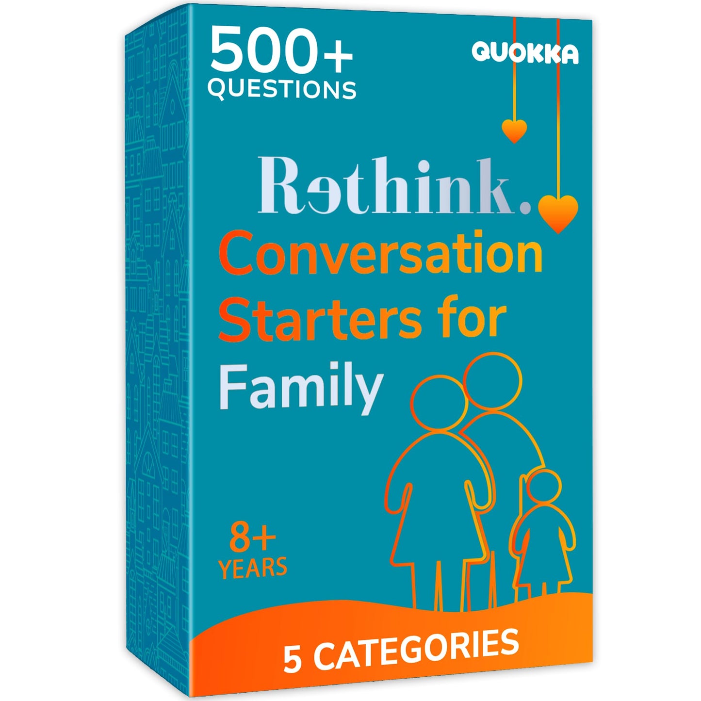 QUOKKA Conversation Cards Game - Christian Couples Edition | Original Version | Religious Gift | Relationship Connection - Great Board Game for Married Husband & Wife