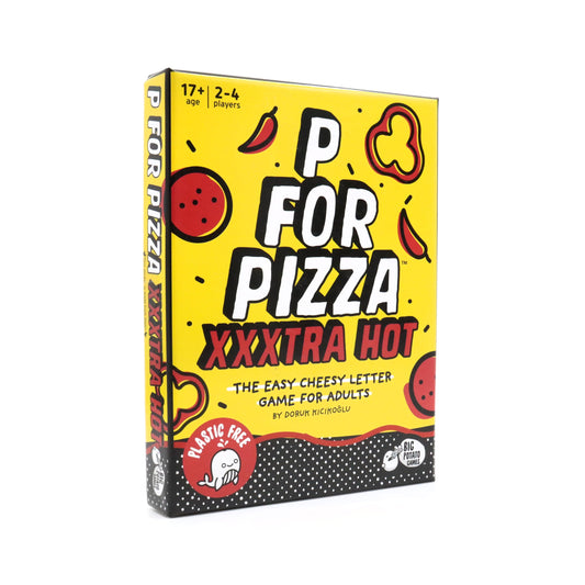 P for Pizza XXXXtra Hot | The Viral Game in a New Version | Travel Card Game, Perfect for Holidays, Camping and Birthdays