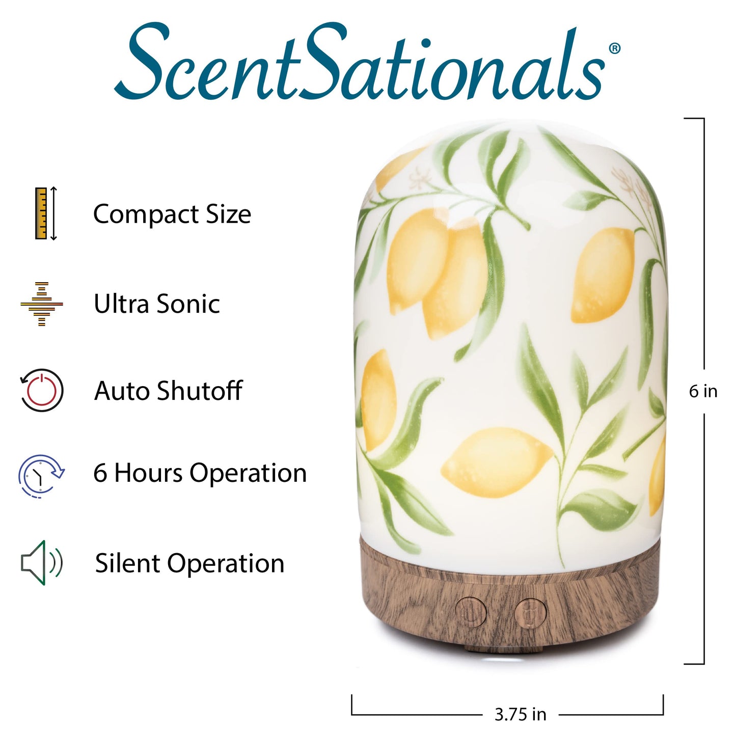 Scentsationals Eclectic Oil Diffuser - Scented Essential Oils - Classic Aromatherapy Aroma User - Electric Fragrance Home Air Freshener Gift (Moon Dream)