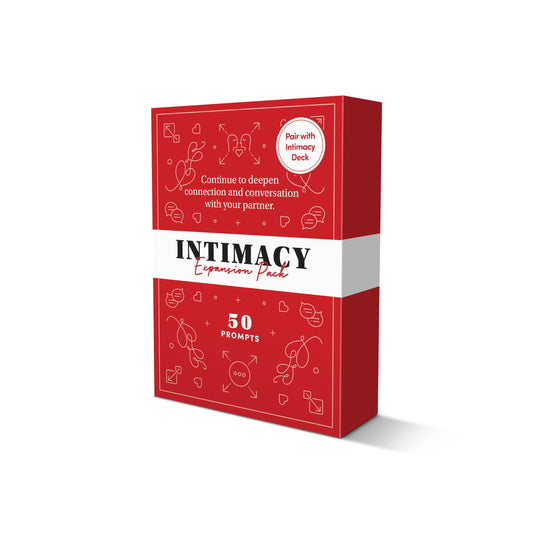BestSelf Intimacy Deck Expansion Pack, 50 Conversation Starters, Meaningful Couples Game. Perfect Valentine Day Card Games for Couples, Couples Card Games
