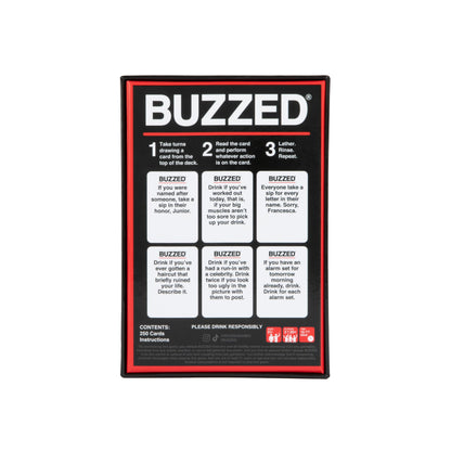Buzzed Expansion Pack #1 - The Drinking Game That Will Get You & Your Friends Tipsy - Pool Party Games, Summer Party Games