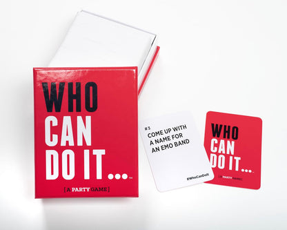 Who Can Do It - Compete with Your Friends to Win These Challenges [A Party Game]