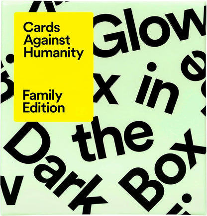 Cards Against Humanity Family Edition: Glow in The Dark Box • 300-Card Expansion