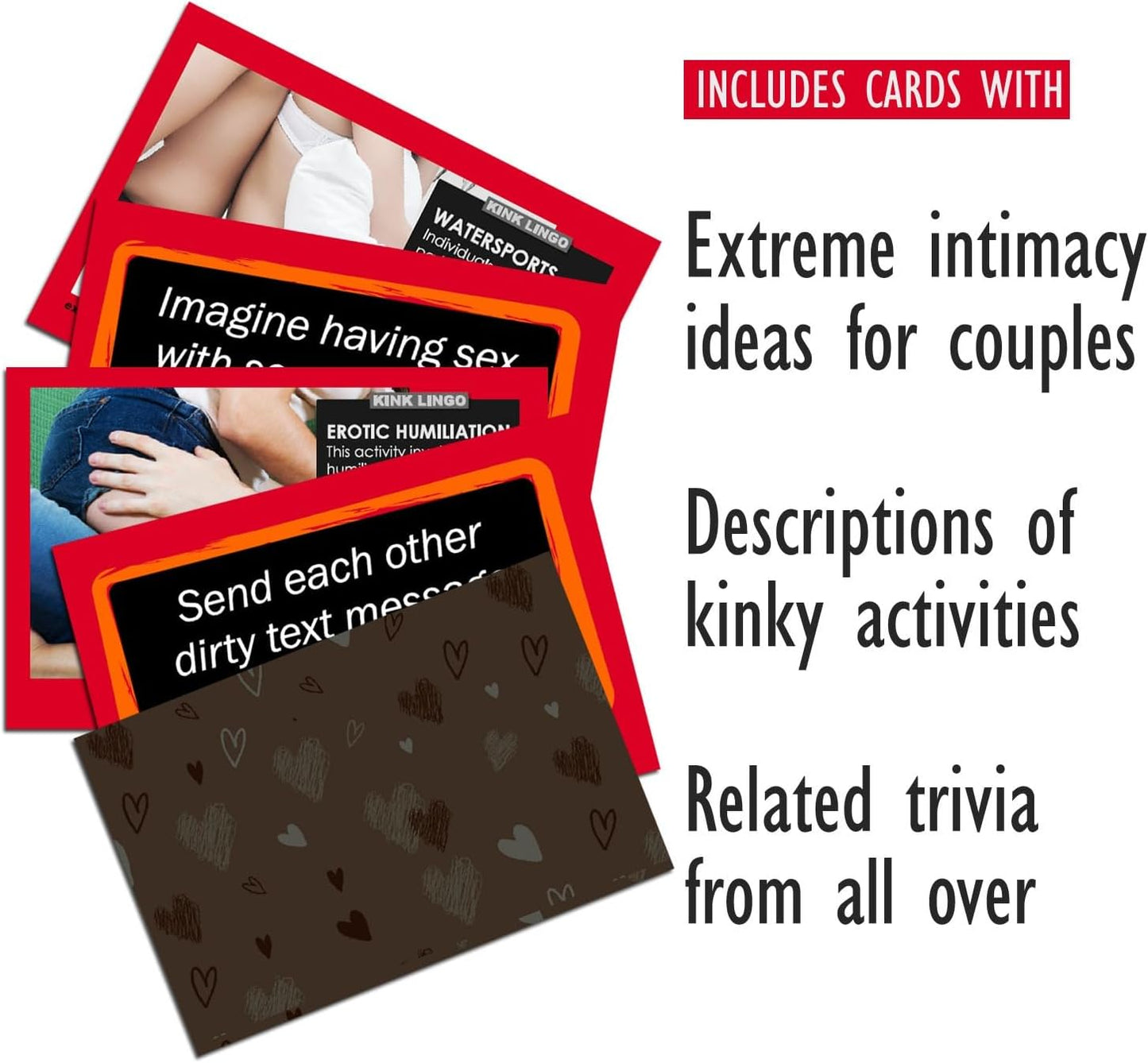 The Naughty Quest - Best Couple Card Game - Fun and Romantic Conversation Game for Couples Explore and Deepen Relationship with Your Partner