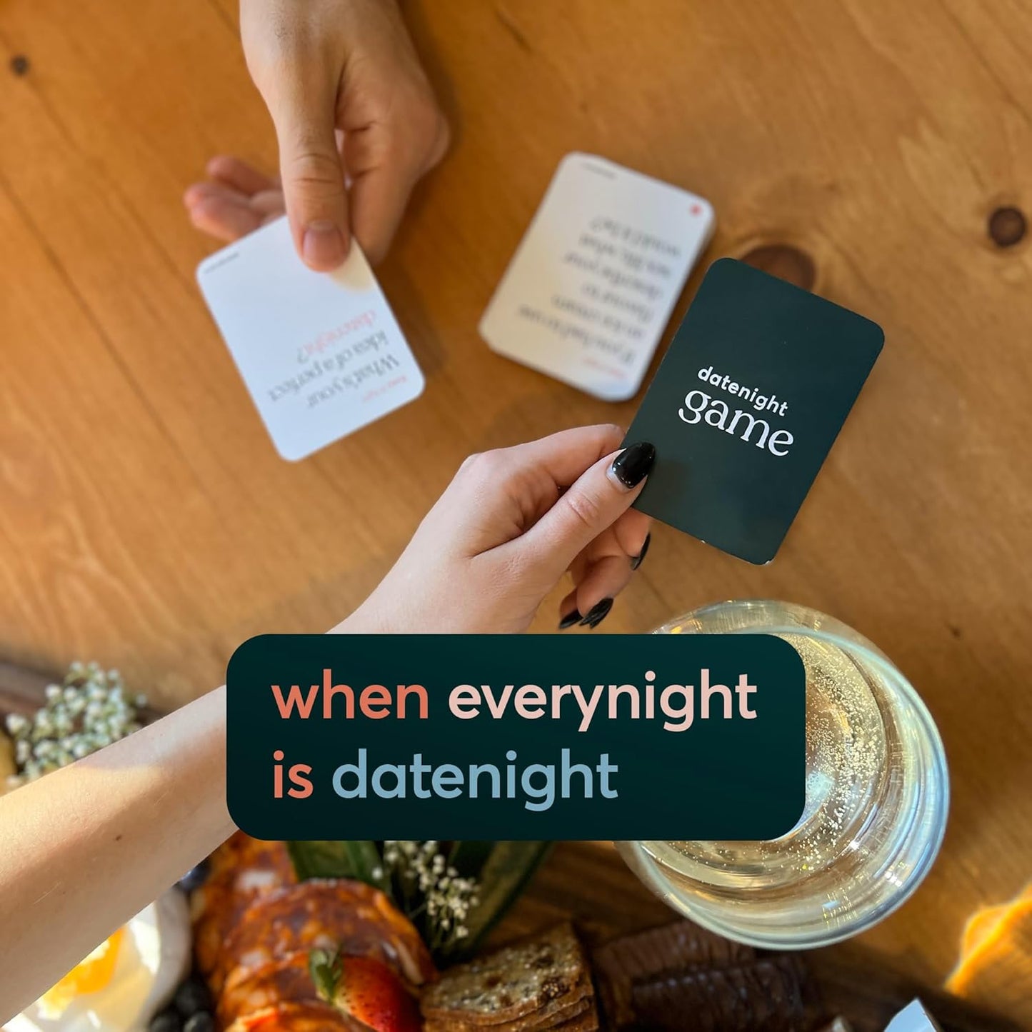 DATE NIGHT Card Games - Engaging Card Game for Adult Couples and Friends | Fun Icebreakers and Meaningful Conversations for Special Occasions