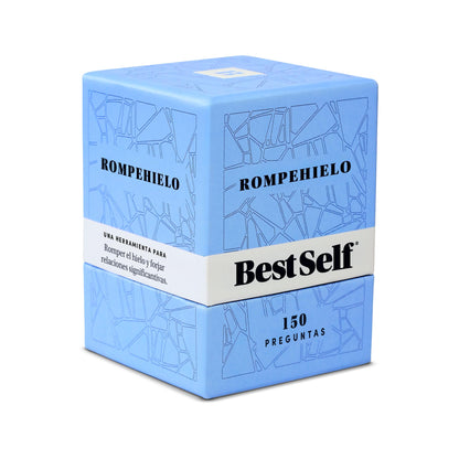 BestSelf Icebreaker Deeper Talk Deck - Conversation Starter Card Pack to Deepen Friendships with 150 Prompts to Create Real Conversations for Friends, Coworkers, Family, Dates