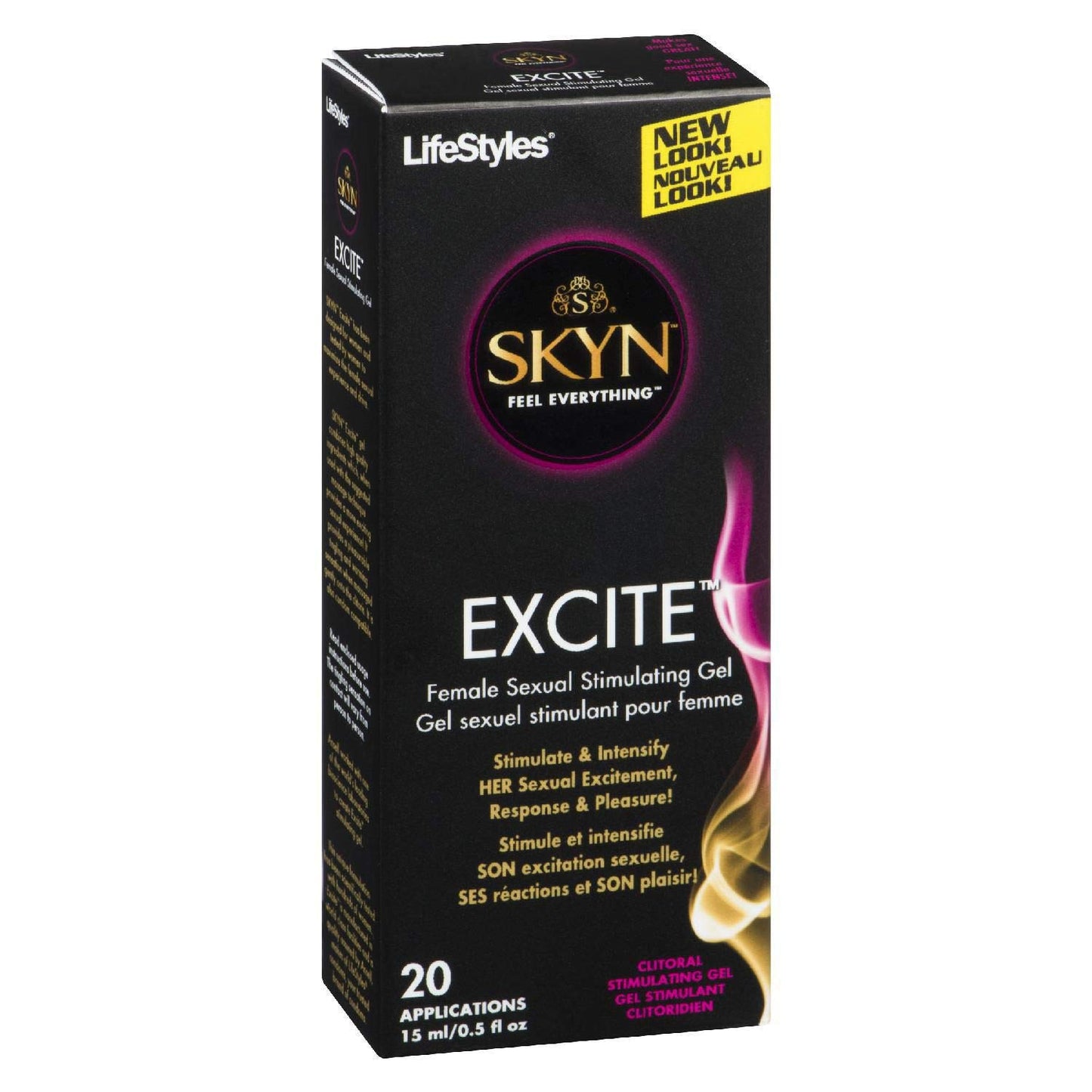 Lifestyles Excite Female Stimulating Gel 0.50 oz (Pack of 2)