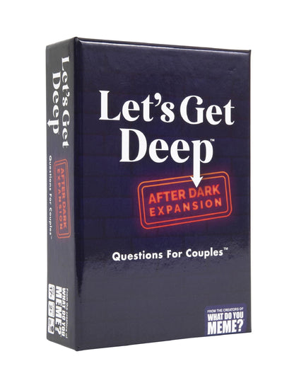 Let's Get Deep by Relatable, A Question Card Game for Couples, Great for Date Night Ideas, Couples Gifts, Wedding Gifts, and Long Distance Relationship Gifts, Includes 300 Cards to Build Up Intimacy