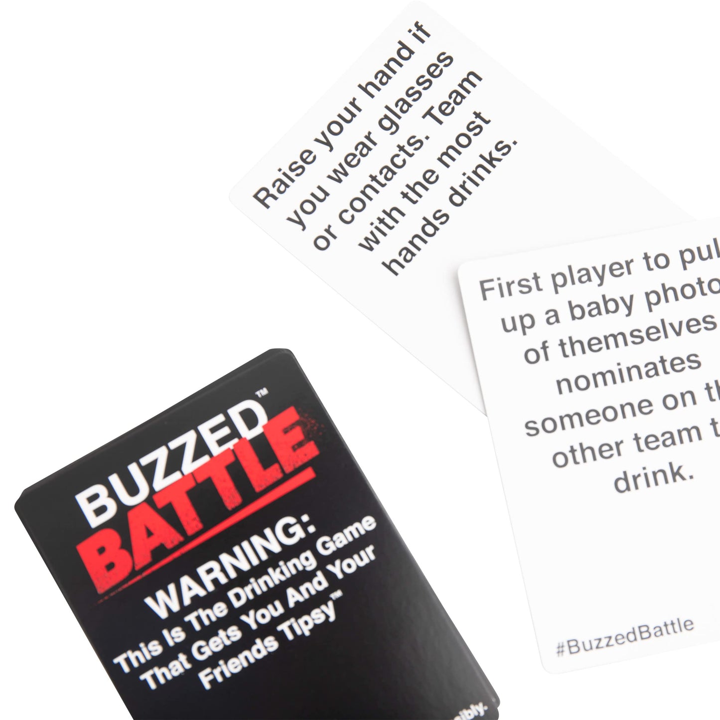 Buzzed Battle - The Hilarious Team Party Game That Will Get You & Your Friends Hydrated, Pool Party Games, Summer Party Games