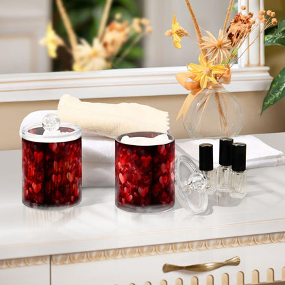 Halloween Skull 2PC Airtight Transparent Plastic Storage Jar, Food Storage Container Glass, Can Store Candy, Salt, Coffee Beans, With lid, Easy To Use