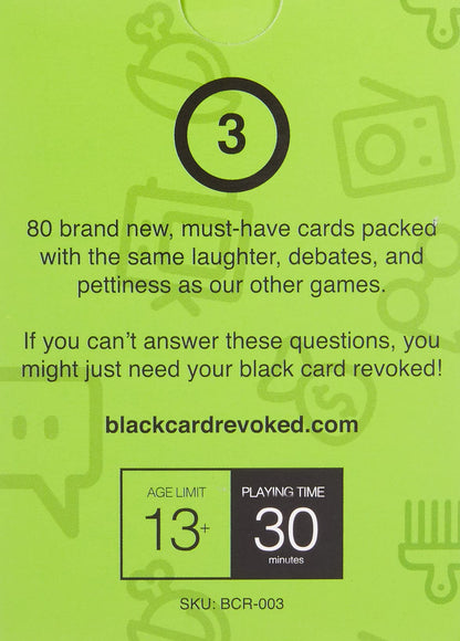 Third Edition - Black Culture Trivia Game as Seen in Target and on B.E.T | Laugh Out Loud Card Game for Adults | Fun for The Cookout, Game Night & All of The Holidays